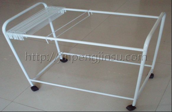 trousers holder with four plastic wheel trousers holder with four plastic wheel