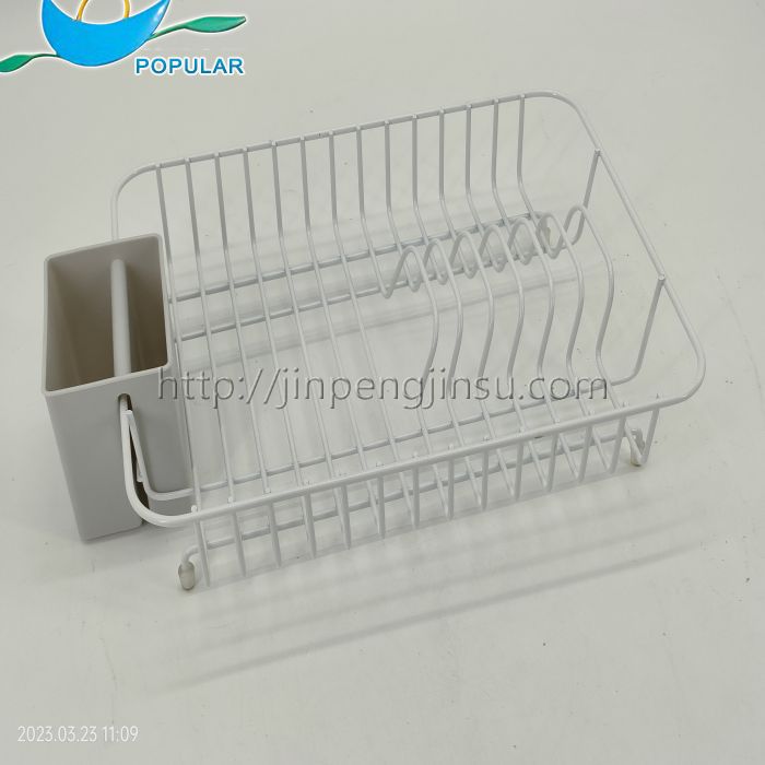 White dish rack White dish rack