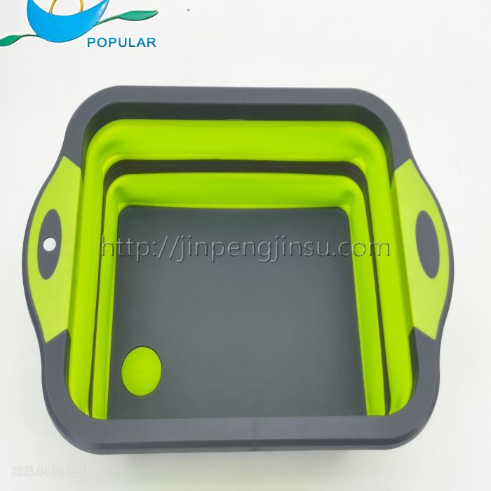 Square folding water basket Square folding water basket