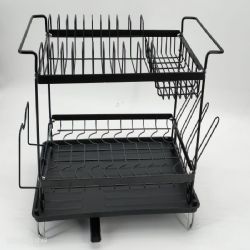 Black dish holder